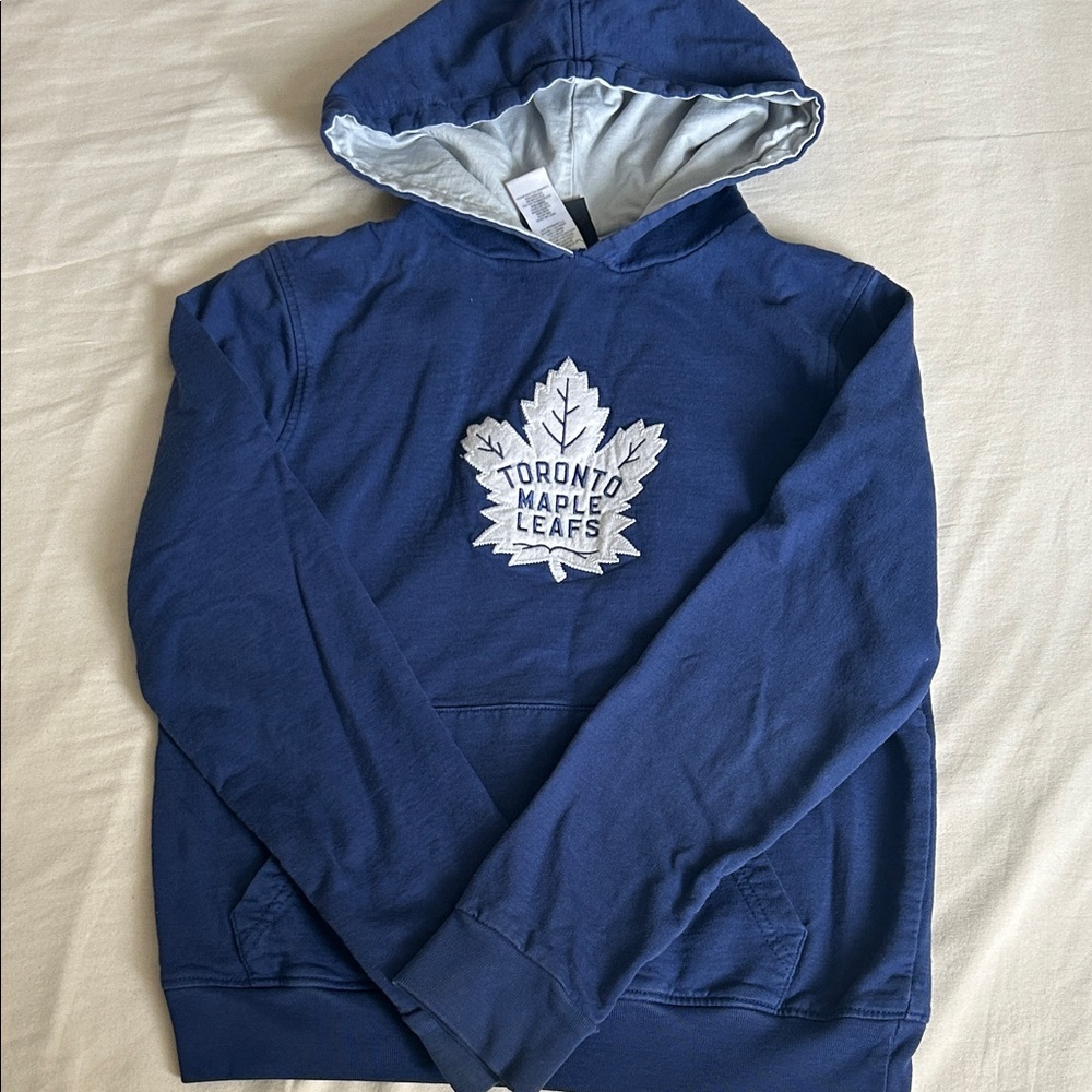 6T - Kids NHL Toronto Maple Leafs Navy Hoodie